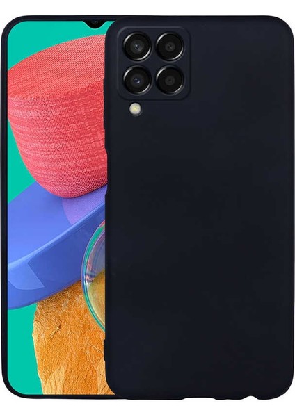 Apsuwa Samsung Galaxy M33 Kılıf Silikon Premier + Ekran Koruyucu Nano