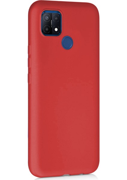 Oppo A15 Kılıf Silkon Premier + Ekran Koruyucu Nnao