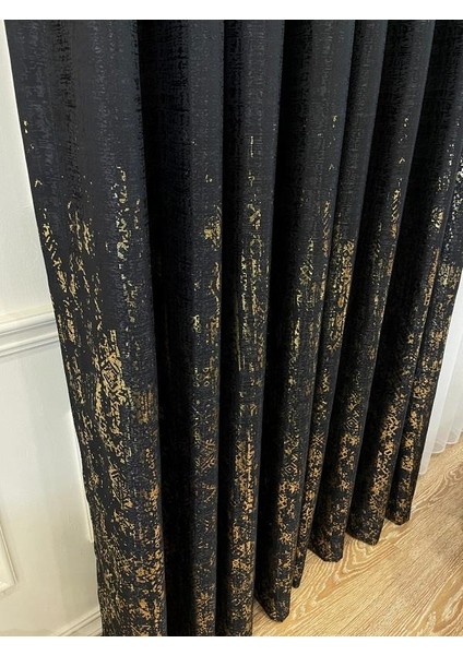 Jakar Zemin Elena Varaklı Desen 1/3 Sık Pile Fon Perde fiyatları