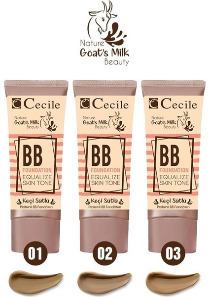 Keçi Sütlü Bb Foundation Seti 01-02-03