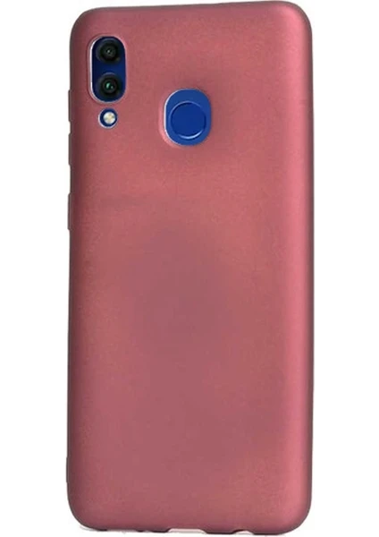 Apsuwa Huawei  Honor 8c Kılıf Premier Silikon Esnek Arka Koruma Mürdüm