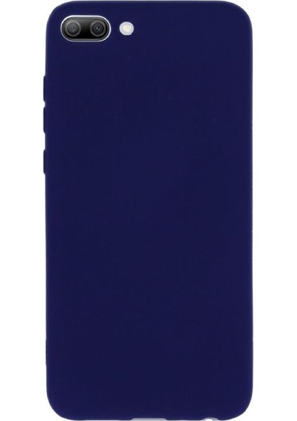 Apsuwa Huawei Honor 10 Kılıf Premier Silikon+Nano Ekran Koruma Lacivert