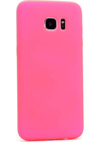 Samsung Galaxy S7 Kılıf Premier Silikon Kılıf Pembe