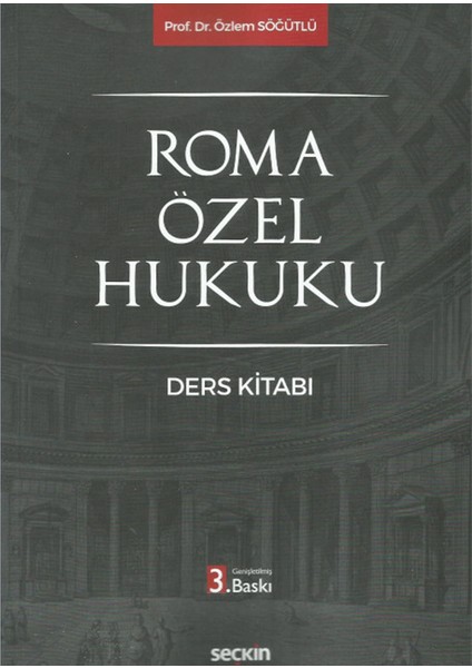 Roma Özel Hukuku Ders Kitabı