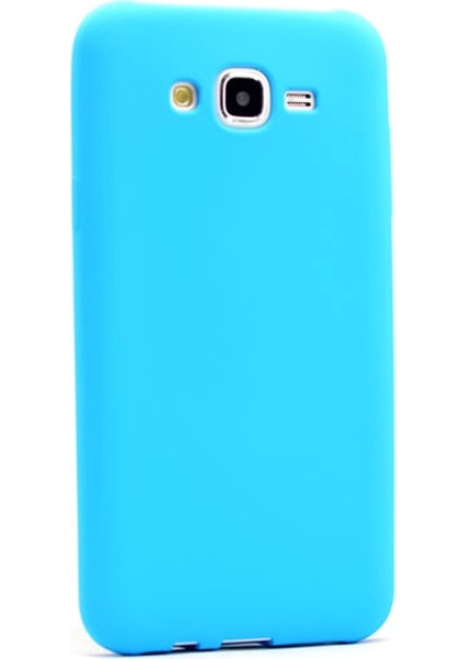 Apsuwa Samsung Galaxy J2 Kılıf Premier Silikon Kılıf Mavi