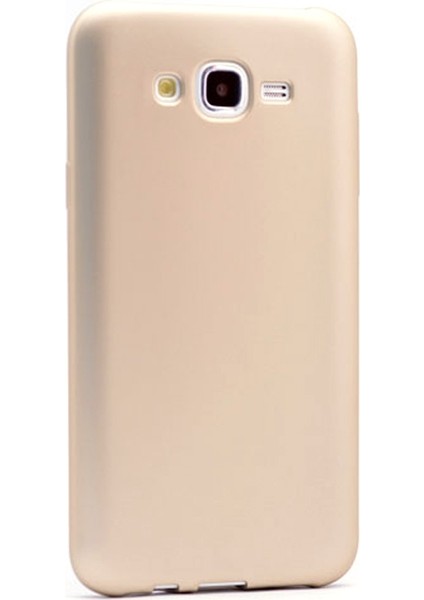 Samsung Galaxy J2 Kılıf Premier Silikon Kılıf Gold