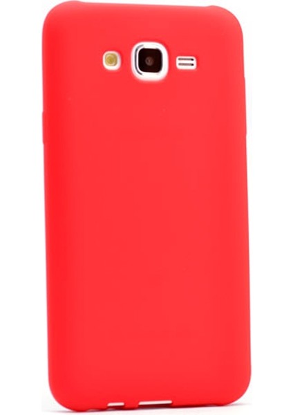Samsung Galaxy J2 Kılıf Premier Silikon Kılıf Kırmızı