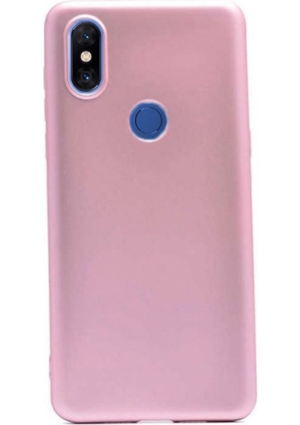 Apsuwa Xiaomi Mi Mix 3 Kılıf Premier Silikon Esnek Koruma+Nano Glass Bronz
