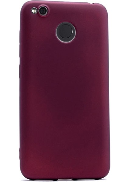Xiaomi Redmi 4x Kılıf Premier Silikon Kılıf Mürdüm