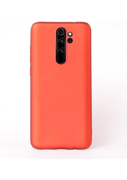 Xiaomi Redmi Note 8 Pro Kılıf Premier Silikon Esnek Arka Koruma Kırmızı