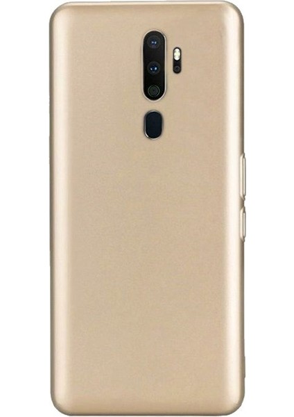 Apsuwa Oppo A9 2020 Kılıf Premier Silikon Esnek Arka Koruma Gold