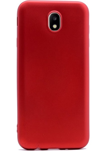 Samsung Galaxy J5 Pro Kılıf Premier Silikon Kılıf Kırmızı