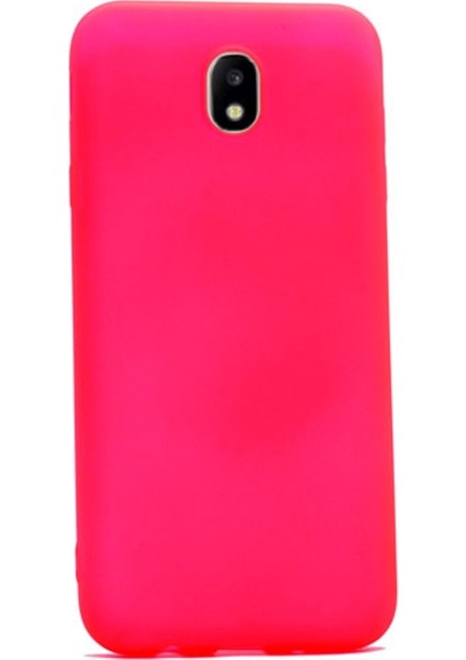 Samsung Galaxy J5 Pro Kılıf Premier Silikon Kılıf Pembe