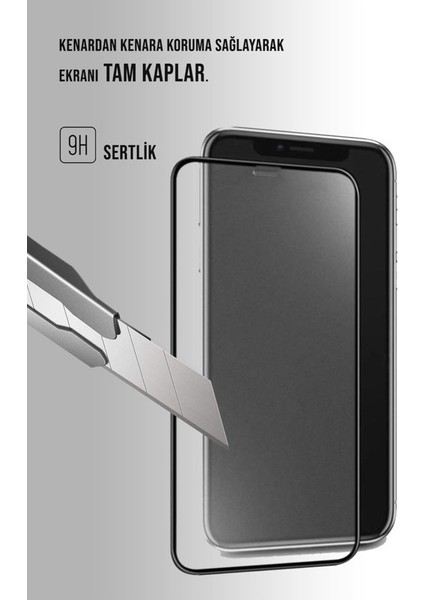 Apple iPhone 14 Plus Tam Kaplayan Mat Seramik Nano Esnek Ekran Koruyucu Cam