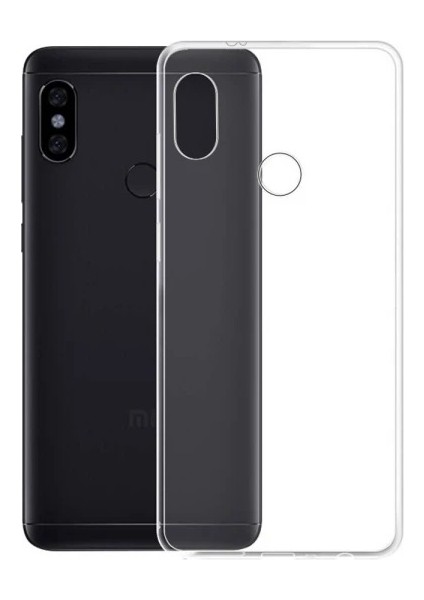 Xiaomi Mi 8 Kılıf Kamera Koruma Lüx Silikon Şeffaf Kapak