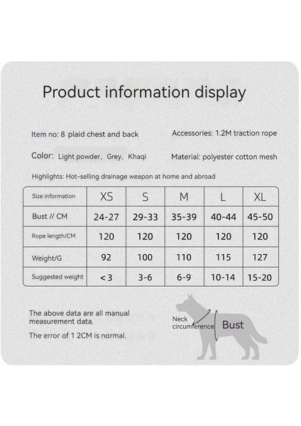 Küçük Köpek Yelek Tipi Evcil Hayvan Tasması Köpek Tasması (Yurt Dışından) indirimleri