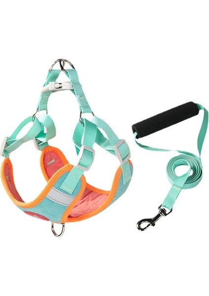 Pet Yansıtıcı Göğüs ve Sırt Ayarlanabilir Tasma (Yurt Dışından)
