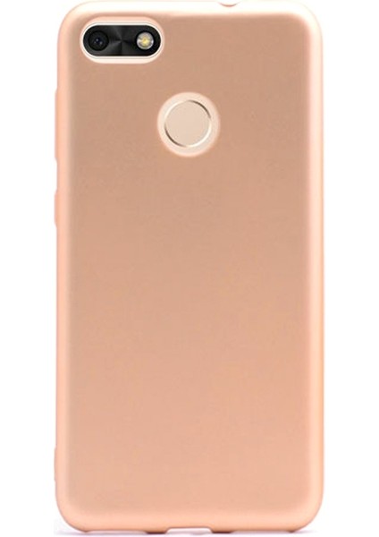 Apsuwa Huawei P9 Lite Mini Kılıf Premier Silikon Kılıf+Nano Glass Koruyucu Gold
