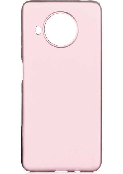 Apsuwa Xiaomi Redmi Note 9 Pro 5g Kılıf Premier Silikon Mat Koruma+Nano Glass Bronz
