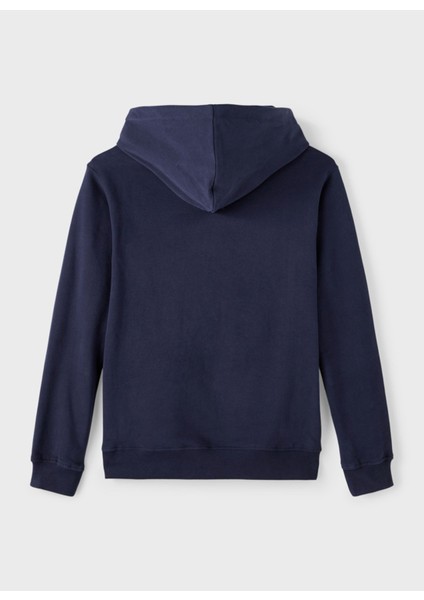 Düz Erkek Çocuk Lacivert Sweatshirt Nlmnote Ls Sweat W Hood modelleri