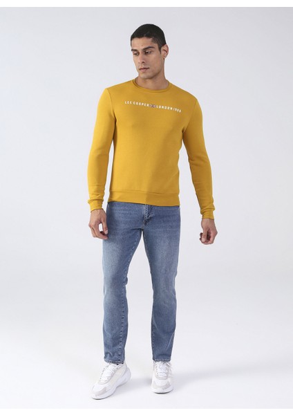 O Yaka Hardal Erkek Sweatshirt 231 Lcm 241021 Stewar