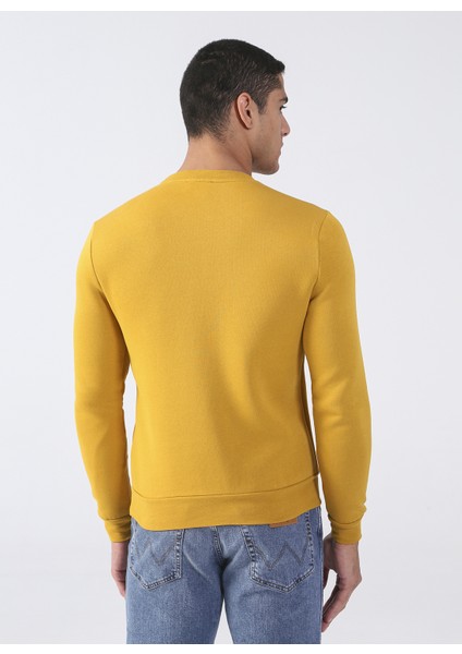 O Yaka Hardal Erkek Sweatshirt 231 Lcm 241021 Stewar