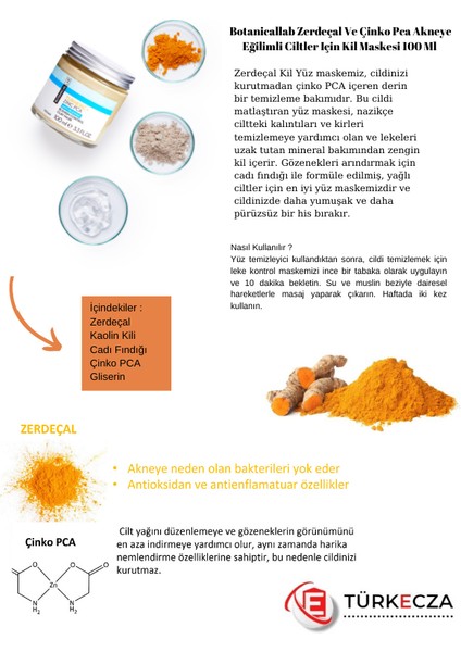 Botanicallab Hamamelis & Cadı Fındığı Temizleme Pedleri 80 ml + Cadı Fındığı Kil Maskesi 100 ml