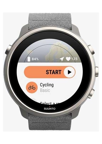 7 Stone Gray Tıtanıum akıllı Saat