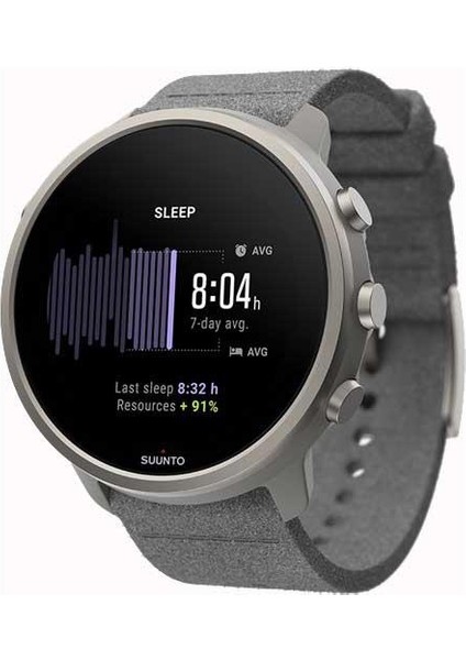 7 Stone Gray Tıtanıum akıllı Saat fırsatları