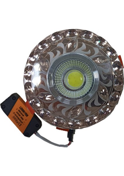8W Spot LED Driver ( Beyaz - Gün Işığı )
