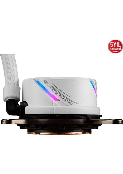 Rog Strix Lc Ii 240 Argb White Edition Aura Sync Rgb  Sivi Cpu Soğutucusu