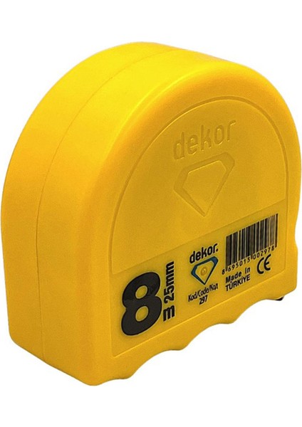 Dekor 297 Şerit Metre 8 M x 25 mm Paslanmaz fırsatları