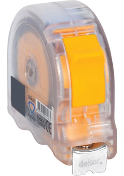 Dekor 408 Şerit Metre 5 M x 25 mm Şeffaf