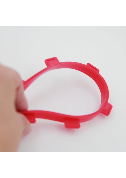 Adet Kauçuk Lastik Montaj Tutkal Bantları Çapı 85MM Rc Parçaları İçin 1/8 Buggy 1/10 Kısa Ders Kamyon Aksesuarları Araçları Kırmızı (Yurt Dışından)
