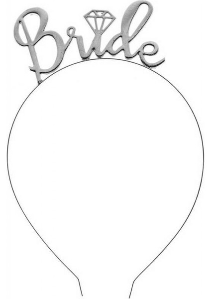 Taç Brıde Pırlantalı Metal Gümüş Pk:1