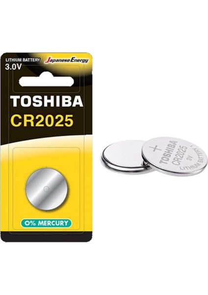 CR2025 3V Lithium Düğme Pil 1li
