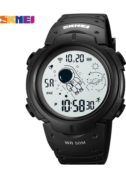 Arama Süresi Göstergesi Kol Saati LED Işık Dijital Erkek Spor Saatleri (Yurt Dışından)