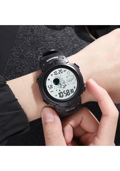 Arama Süresi Göstergesi Kol Saati LED Işık Dijital Erkek Spor Saatleri (Yurt Dışından) fırsatları