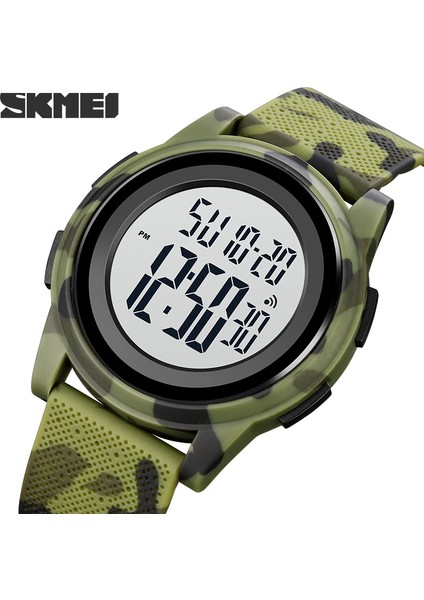 Erkekler Günlük Geri Sayım Spor Saatleri LED Işık Chrono Çalar Saat 5bar Suya Dayanıklı Dijital Kol Saati (Yurt Dışından) fırsatları