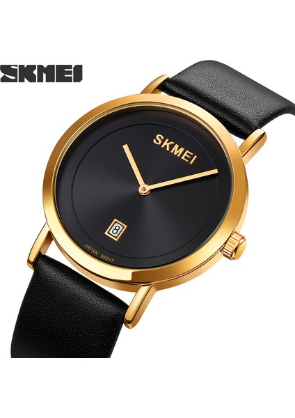 Japonya Kuvars Hareketi Izle Erkekler Saatler Su Geçirmez Basit Deri Kayış Tarihi (Yurt Dışından) indirimleri