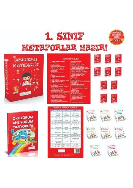 Metafor 1.sınıf Öykülerle Ders Eğitim Seti