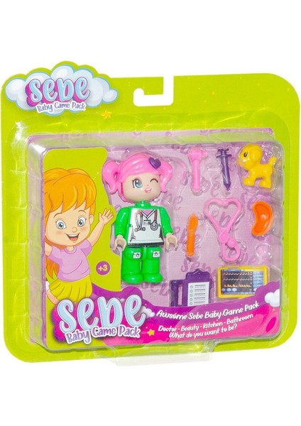 BP-614 Sebe Baby Oyun Seti Doktor-Güzellik-Mutfak-Banyo fırsatları