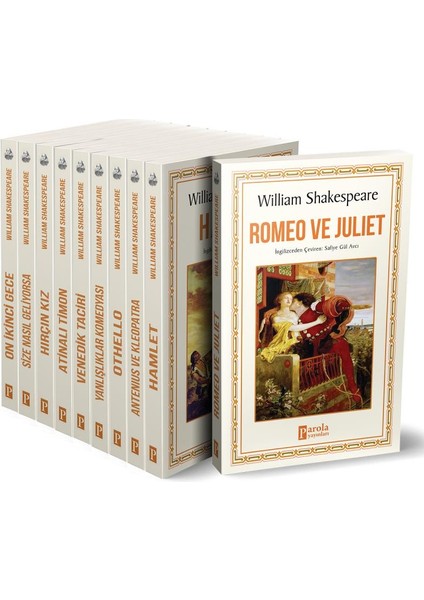 Shakespeare Seti - 10 Kitap