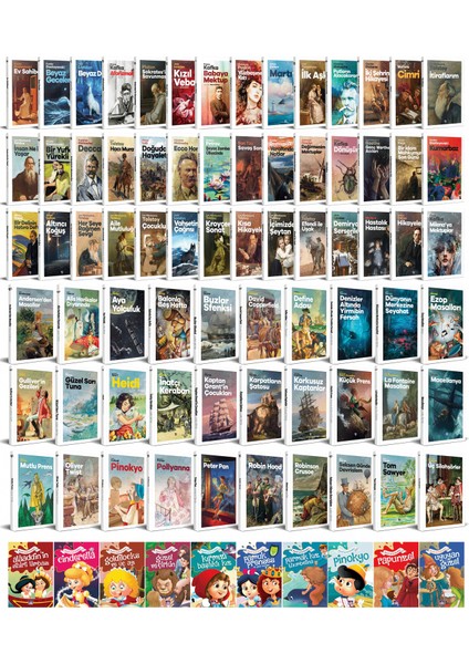 Büyük Dünya Klasikleri - 82 Klasik ve Resimli masallar