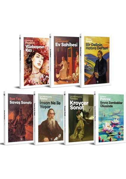 Çok Okunan Dünya Kitapları Serisi - 7 Kitap