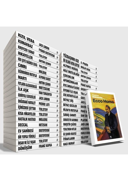 Büyük Dünya Klasikleri Kütüphanesi Seti - 40 Kitap