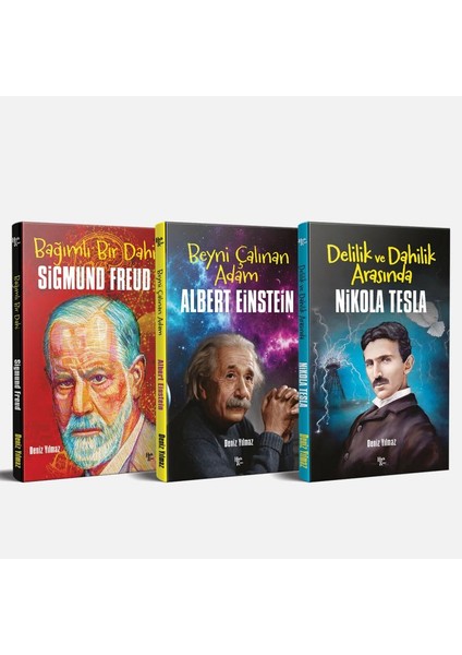 Dünyaya Yön Veren Bilim Adamları Seti - 3 Kitap