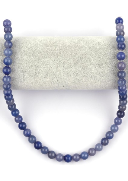 Mavi Aventurin Doğal Taş Dizi 8 mm Küre Kesim fiyatları