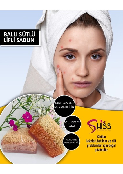 Ballı Sütlü Lifli Sabun fırsatları