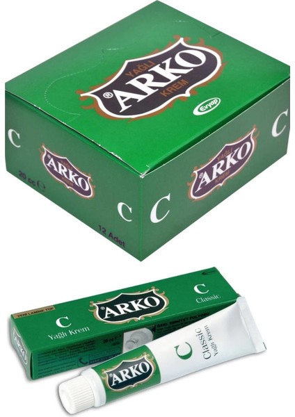 Classic Yağlı Krem 20CC (12 Li Pk) Kutu